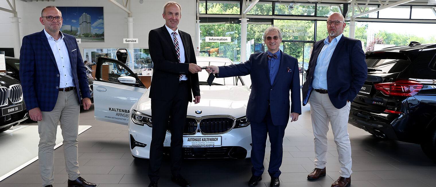 Ein neuer BMW 320D für das bbz Arnsberg