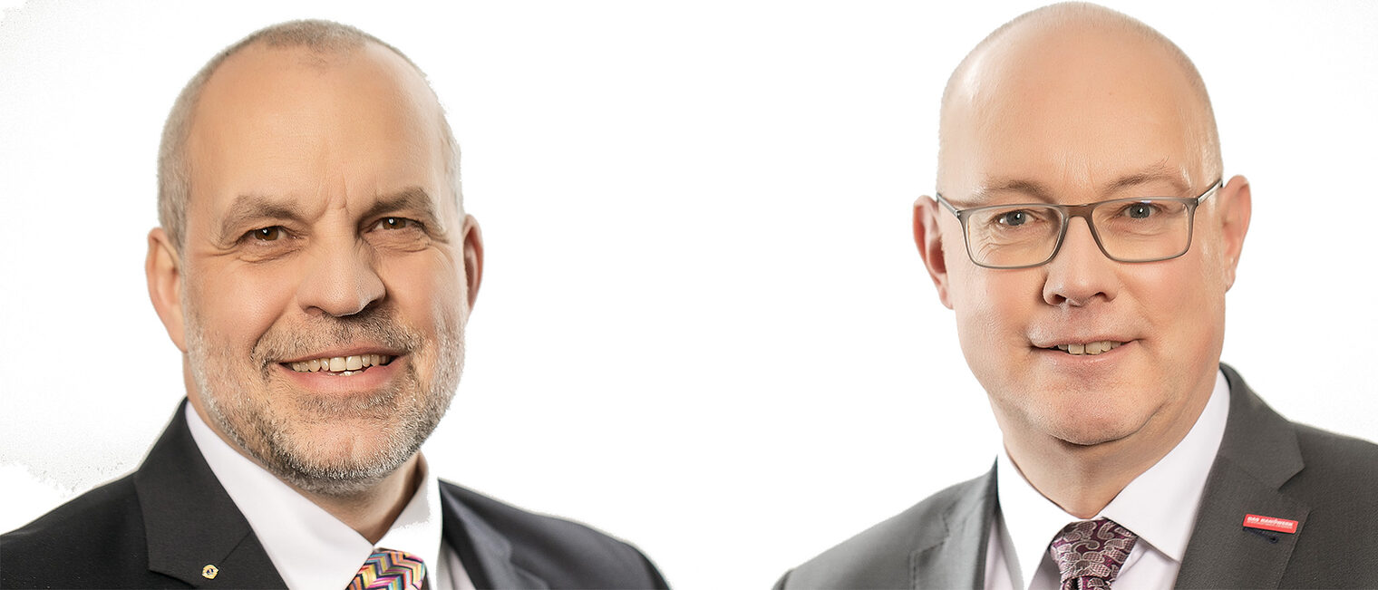 Präsident Jochen Renfordt (l.) und HwK-Hauptgeschäftsführer Meinolf Niemand