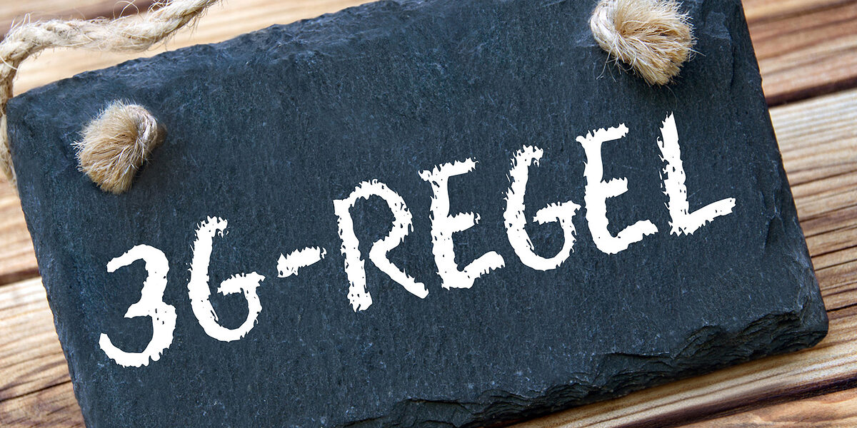 Die 3G-Regel gilt