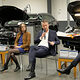 Podium beim Werkstattgespräch "Handwerk trifft Politik" im bbz Arnsberg.