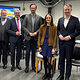 Gruppenbild im Anschluss an das Werkstattgespräch "Handwerk trifft Politik" im bbz Arnsberg.
