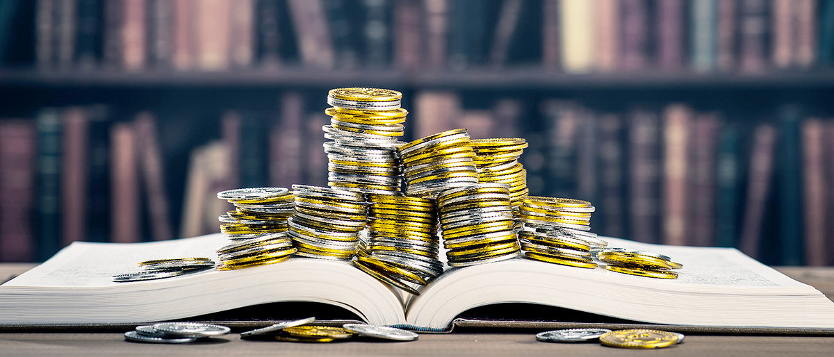 Books and money Schlagwort(e): Savings, Currency, Home Finances, Wealth, Expertise, Effort, Business, Finance, Research, Library, Book, Document, Budget