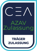 Logo der CEA AZAV Zulassung