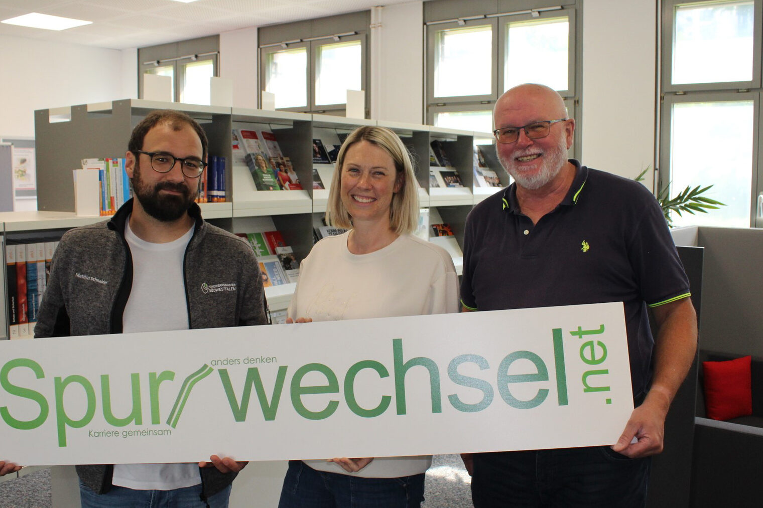 Initiative Spurwechsel Gruppenbild mit Mitwirkenden der Initiative Spurwechsel