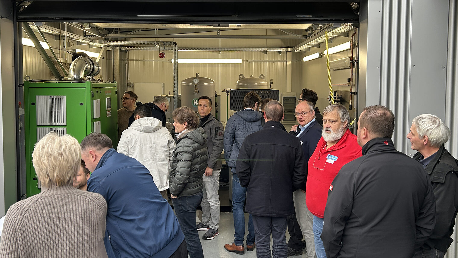 Wie Wasserstoff konkret eingesetzt werden kann, zeigte die Hartmann Edelstahlrohre GmbH.