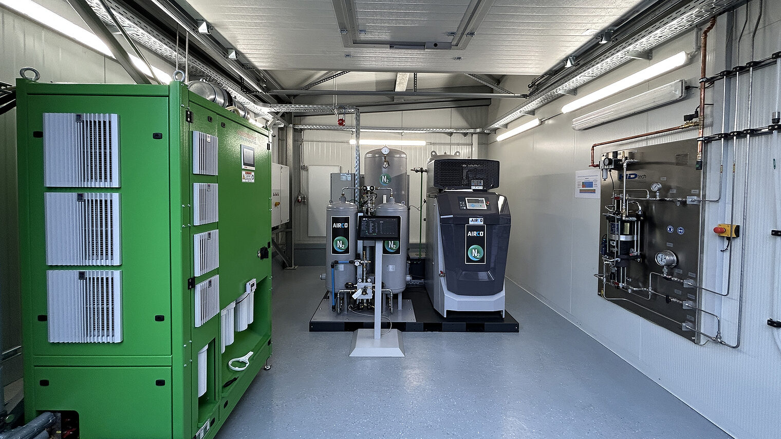 Wie Wasserstoff konkret eingesetzt werden kann, zeigte die Hartmann Edelstahlrohre GmbH.