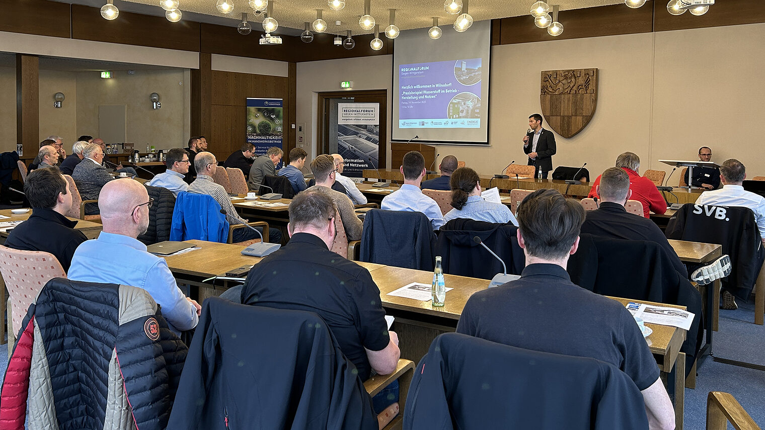 Die Veranstaltung im Ratssaal der Gemeinde Wilnsdorf war ausgebucht. 