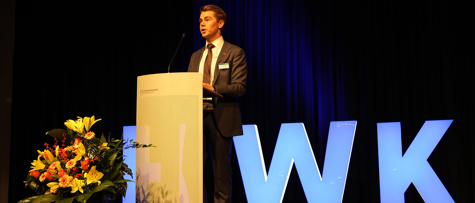 Rede von Vorstandsmitglied Marcel Grote.