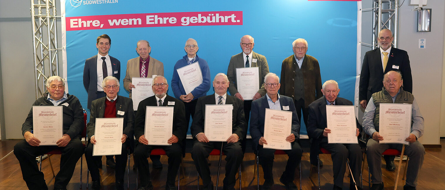 Die Diamantmeister aus dem Hochsauerlandkreis.