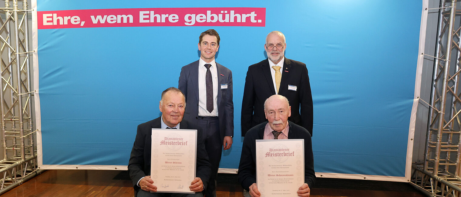 Die Diamantmeister aus dem Kreis Siegen-Wittgenstein.