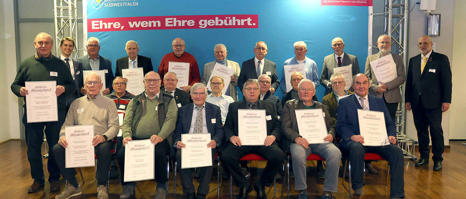 Die Goldmeister aus dem Hochsauerlandkreis.