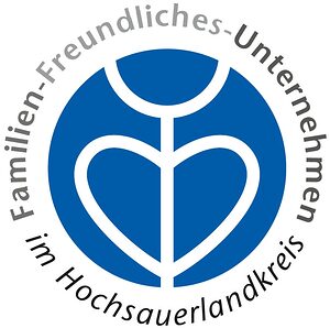 Zertifikatslogo "Familienfreundliches Unternehmen im Hochsauerlandkreis"