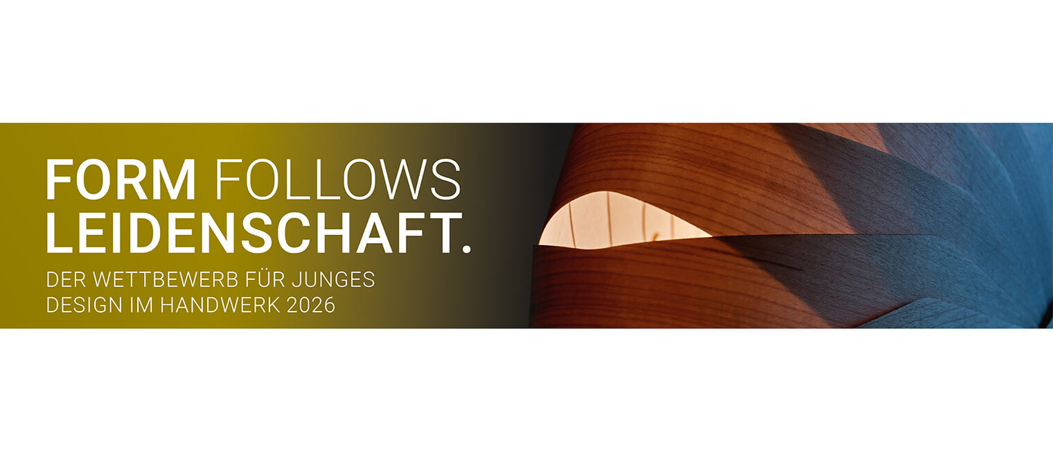 Banner zum Wettbewerb DesignTalente 2026