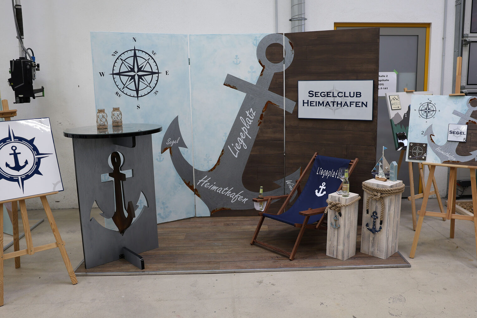 Meisterstücke aus einem Meisterkurs der Maler & Lackierer im bbz Arnsberg.