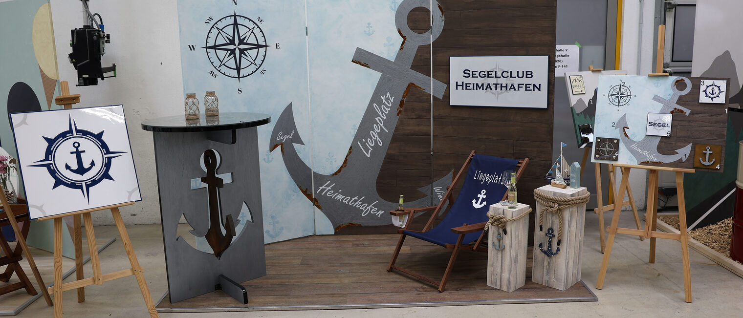 Meisterstücke aus einem Meisterkurs der Maler & Lackierer im bbz Arnsberg.