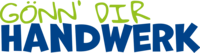 Grün-Blaues Logo von "Gönn' Dir Handwerk"