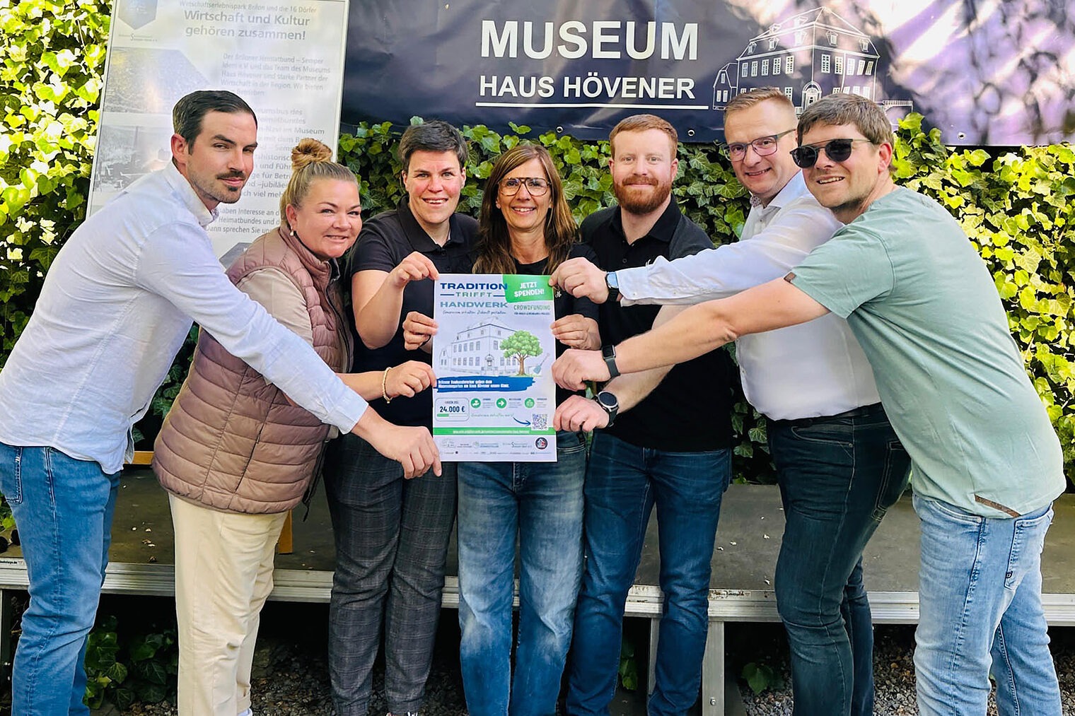 Für die Neugestaltung des Museumsgartens vom Haus Hövener wurde ein Crowdfunding-Projekt gestartet. 