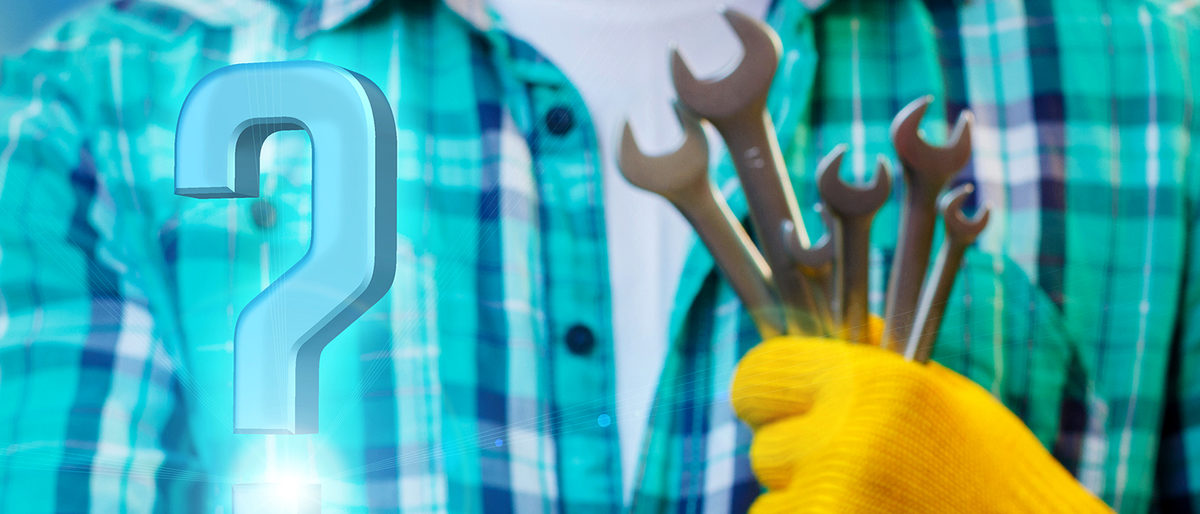 Mechanic shows a question mark. The concept answers to the questions. Schlagwort(e): repairman, worker, problem, plumbing, mechanic, professional, handyman, home, plumber, repair, service, tool, wrench, man, industry, job, person, hand, contractor, equipment, gesture, thumb, construction, work, closeup, handsome, installing, laborer, people, profession, consultation, background, solution, symbol, message, help, human, issue, uncertainty, meeting, request, standing, choice, search, question, sign, think, consulting, searching