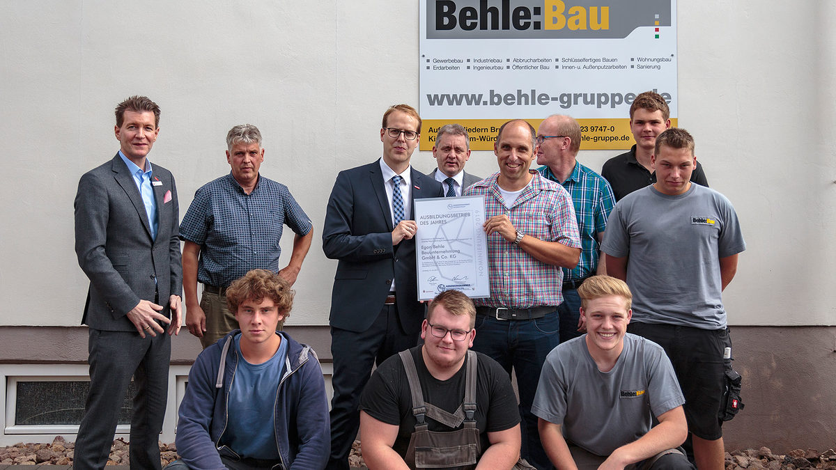 Ausbildungspreis Behle 2019